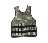 DOUDINGMAO Chaleco de entrenamiento de ventilación avanzada, seguro y modificable, potente tela universitaria para rutinas de acondicionamiento de fuerza HIIT, chaleco inclinado sin pesos