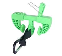 DOUDINGMAO Clip portátil para zapatos con gancho, soporte para zapatos para colgar tenis, zapatos de baloncesto, tacos de fútbol, bolsa duradera para tenis