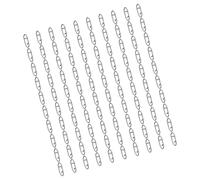 DOUDINGMAO Clips para reabastecimiento de caja de aparejos, conector de señuelo de acero inoxidable, paquete de 100 unidades para almacenamiento de aparejos de terminal, conector de clip de señuelo