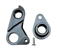 DOUDINGMAO Colgador de desviador trasero de bicicleta de liberación rápida de aluminio de alta resistencia para un cambio suave, liberación rápida, soporte de desviador trasero de alta resistencia