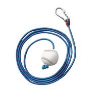 DOUDINGMAO Cuerda de entrenamiento de bateo de béisbol, portátil, para prácticas de lanzamiento, para diversas edades, uso en interiores y exteriores, cuerda de prácticas de bateo