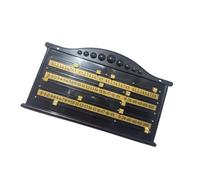 DOUDINGMAO El marcador Durabilidad Snookers cuenta con números blancos transparentes sobre fondo negro para una fácil lectura en el marcador de color de contraste de juego de ritmo rápido