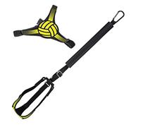 DOUDINGMAO Entrenamientos de voleibol con pinchos para ayudar al desarrollo de habilidades de voleibol, tensión regulable, mejora de saltos verticales, entrenador de voleibol con gancho y bucle