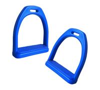 DOUDINGMAO Estribos resistentes a la intemperie equipados con almohadillas de goma antideslizantes para un montaje seguro y durabilidad. Estribos ligeros para equitación