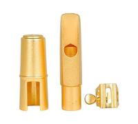 DOUDINGMAO Fijación de ligadura de metal para saxofón con accesorios de latón, juego de clips para boquilla de clarinete para saxofón tenor