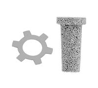 DOUDINGMAO Filtro de válvulas reductoras de presión de buceo de acero inoxidable para mantenimiento de reguladores, parte de respiración subacuática, mantenimiento de equipos de buceo