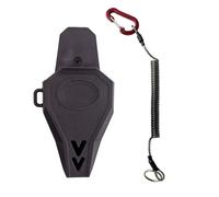 DOUDINGMAO Funda para alicates con clip para montaje en la cintura, bolsa ajustable para herramientas de pesca, soporte para herramientas de pesca con clip para cinturón