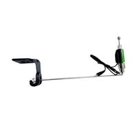 DOUDINGMAO Indicadores de alarma para pesca de lago con clip de caña de montar, brazo de metal, 17 cm, juego de herramientas de pesca para carpas y ríos al aire libre