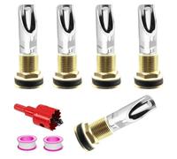 DOUDINGMAO Juego de 5 bebederos automáticos de acero inoxidable para cerdos y cabras con conectores