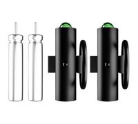 DOUDINGMAO Luz LED para caña de pescar luminosa, impermeable, alarma de mordeduras electrónica, punta de caña de pescar, luz LED para indicadores de pesca nocturna