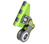 DOUDINGMAO Mosquetón multiusos de polea de escalada, fiabilidad, mosquetón de puerta atornillada para senderismo y rapel, portátiles, poleas de montañismo