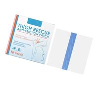 DOUDINGMAO Paquete de 10 parches flexibles elásticos para muslos antirozaduras que se adaptan a los movimientos corporales para baile y ciclismo, protectores transpirables