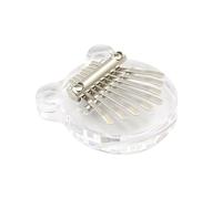 DOUDINGMAO Piano de pulgar acrílico de 8 teclas para niños y adultos, 8 teclas, instrumento de marimba para amantes de la música