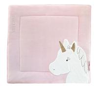 Doudou et Compagnie - Alfombra para Parque (100 x 100 cm, 80 x 150 cm), diseño de Unicornio Rosa y Dorado