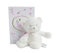 Doudou et Compagnie DC3272 - Peluche de peluche (20 cm), color blanco y rosa