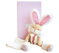 Doudou et Compagnie DC3486 Zucker - Figura de ángel con Manta, Color Rosa