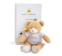 Doudou et Compagnie DC3518 Bear Small Roi - Marioneta, color beige