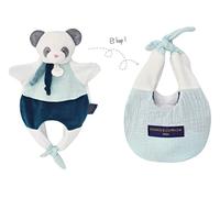 Doudou et Compagnie DC3824 - Peluche - Saco de Peluche, Color Verde - 30 cm - Compañero Ideal de bebé, Idea de Regalo para Nacimiento, Muy Suave y Suave, para bebé, garantía de Peluche perdido