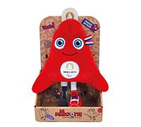 Doudou et Compagnie- Licence JO Paris 2024 Phryge, Gorro frigio Mascotte, Color Mascota paralímpica 28 cm - Caja Display, Paralympique (JO2501)