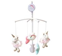 Doudou et Compagnie - Móvil musical para bebé con unicornio - 90 cm - Blanco - Ma Jolie Unicornio - DC3436