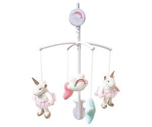 Doudou et Compagnie - Móvil musical para bebé con unicornio - 90 cm - Blanco - Ma Jolie Unicornio - DC3436