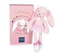 Doudou et Compagnie - Peluche de Conejo Tutu (30 cm), Color Rosa