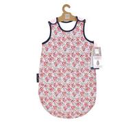 Doudou et Compagnie - Saco de Dormir Boh'aime Faon - Saco de Dormir Rosa Floral para bebé de 0 a 6 Meses, 70 cm, Capullo Suave, Comodidad para el sueño, Apertura a presión, Regalo de Nacimiento -