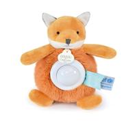 Doudou et Compagnie Unicef DC3992 - Luz Nocturna (20 cm), diseño de Zorro y bebé, Color Naranja