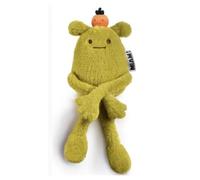 Doudou y Compañía Miam! Laurent Jade 40 cm, color verde y naranja