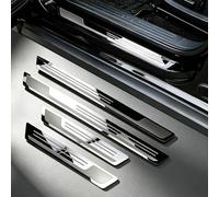 DOUFACAI 4 Piezas Umbral Puerta para Vauxhall Frontera (2024-) | Protecciones Acero Inoxidable Antiarañazos Cubierta Escalón Bordo Decoración Exterior Accesorios Coche