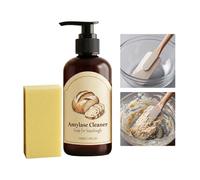 Dough Cleaner Soap, Fast Acting Baking Dissolver, 3.15x1.97x0.98 Inch Kitchen Cleaning Bar with No Damage, Grease Removal Soap, Cleaning Aid with Soft Rinse Style, Utensil Care for Home Restaurant
