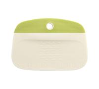 Dough Scraper, Baking Cutter Tool, Precision Scale Bladess, Ergonomic Non-Slip Handle, Stainless Steel Edge, Clear Precise Scale, Crafted From Food-Grade Pp Material, 5.91x4.13x0.2in
