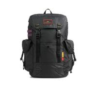 Doughnut Happy Camper Grounder Mochila de senderismo negro, polyester, 30 x 48 x 20cm