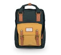 DOUGHNUT Macaroon Mochila, Unisex Adulto, Slate Green X Yellow, Única