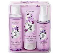Douglas Blossom Violet Blush Travel Set - El trío de cuidado floral: con aroma a violeta y jazmín