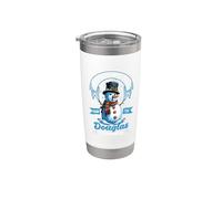 Douglas Family Christmas Costume Snowman Matching Christmas Party Vaso térmico de acero inoxidable de doble pared