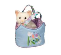 Douglas Sassy Pet Sak My Little Garden con gato blanco, 16,5 cm