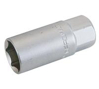 Douille pour bougies de clé 16 mm 1/2 "de long 6 pans - 80 mm