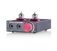 Douk Audio Mini 5654 Preamplificador Phono de Tubo de vacío Preamplificador de Audio estéreo para el hogar Amplificador de Auriculares