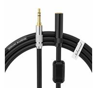 Douk - Cable de extensión de audio de 3,5 mm macho a hembra (1 m y 3,3 pies)