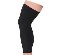 DOUKOM Rodillera para hombres y mujeres, mangas de pierna para debajo de la rótula cerrada, protege la piel de abrasiones e irritaciones (L)