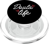 Doula Life Heart Love Partera Parto Parto Enfermería PopSockets PopGrip para MagSafe