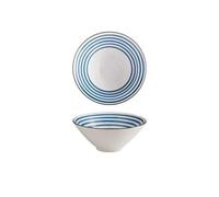 Douli Bowl - Vajilla de cerámica grande para el hogar, cuencos grandes para ramen, sombrero de cubo, trompeta, vajilla para restaurante (F)