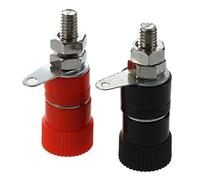 Doumneou 10 piezas de rosca de 3,8 mm, 4 mm, enchufe banana de repuesto