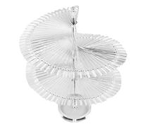 Doumneou 120 barras de práctica de uñas, soporte de exhibición en espiral, estante de exhibición para esmalte de uñas UV (transparente)