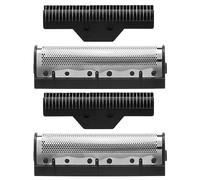 Doumneou 1Set Clipper Cuchilla para Km-1102 Clipper Electric Shaver Parts Net Plata