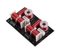 Doumneou 2 separadores de frecuencia de altavoz de 400 W, 2 vías, 2 unidades, alta fidelidad, filtros cruzados, woofer y tweeter