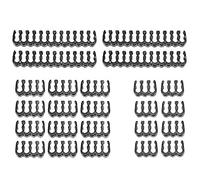 Doumneou 24 unids/lote PC placa base 24pin 8pin 6pin para ordenador gesleeved hasta 3,4 mm negro