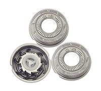 Doumneou 3 unidades serías universales de plata FR6 cabeza de afeitar cortador cabezas de afeitar de afeitar afeitado, cuchilla de repuesto
