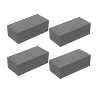 Doumneou 4 piezas de espuma para ladrillos de espuma húmeda, bloques de espuma de poliestireno para floristería gris para arreglos florales